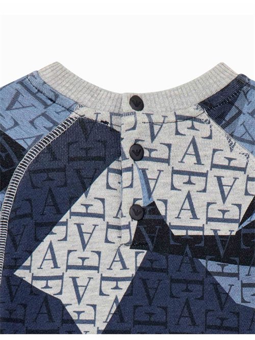 Felpa, bambino, logata. EMPORIO ARMANI | EB001463 AF26055F8266